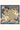 Elysian Nautical & Navy Silk Scarf, nautical side shown flat with monkeys, foliage and butterflies