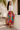 Flourish Multi Silk Scarf, 135 × 135 cm, worn as a sarong in Lamu
