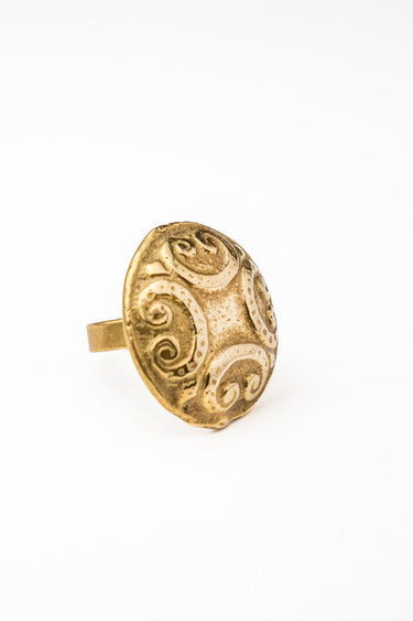 Dhana Brass Ring lamucollection
