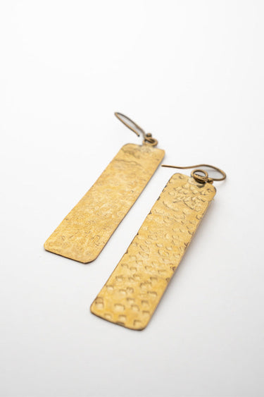 Kasai Brass Earrings lamucollection
