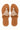 Korosho White beaded sandals, pair viewed from above