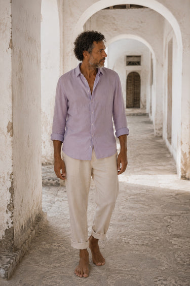 Jacaranda Manda Linen Shirt
