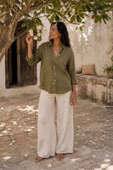 Mosswood Manda Linen Shirt
