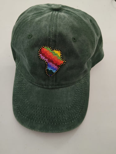 Lamu Love Beaded Cap