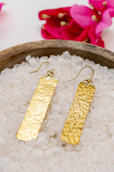 Kasai Brass Earrings lamucollection
