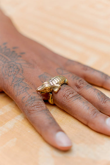 Mamba Brass Ring lamucollection