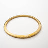 Mduara Brass Hammered Bangle lamucollection