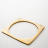 Ndani Smooth Brass Bangle lamucollection