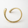 Nyoka Hammered Brass Bangle lamucollection