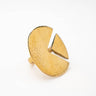 Robo Mwezi Hammered Brass Ring lamucollection